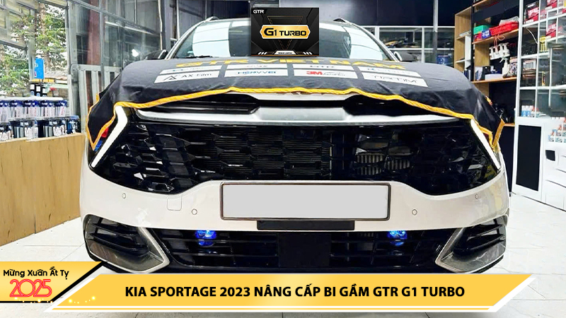 KIA SPORTAGE 2023 NÂNG CẤP BI GẦM GTR G1 TURBO TẠI NGUYÊN PHÁT AUTO - BÌNH PHƯỚC